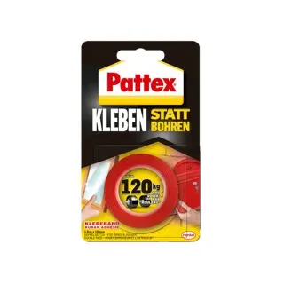 Pattex Kleben statt Bohren Klebeband doppelseitig, universal, 19mm/1.5m (PXMT2)