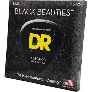 DR Strings Black Beauties BKB5-45 – Saiten E-Bass
