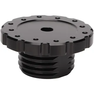Aluminium-Lenkradadapter, SIM Racing Gaming-Lenkradadapter für Thurstmaster TX T300 T500 TS PC TS XW T GT (Schwarz)