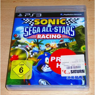 Sonic SEGA All-Stars Racing Sony Playstation 3 PS3 Neu & Sealed VGA Ready Rar