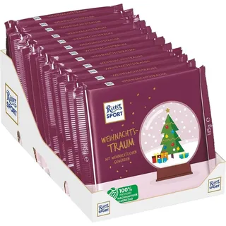 Ritter Sport Weihnachtstraum mit weihnachtlicher Gewürzmischung 145g