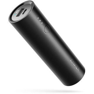 Anker PowerCore 5000mAh Externer Akku Powerbank Kompaktes Handy Ladegerät mit Power IQ kompatibel mit iPhone XS Max/XR/XS/X/8/8 Plus, iPad, Galaxy und mehr (Schwarz)