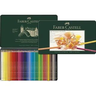 Faber-Castell Polychromos Farbstift 36 St. Metalletui