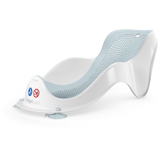 Angelcare ergonomischer Badesitz für die Baby-Badewanne Light Aqua, angenehm weiche Liegefläche, aufhängbar