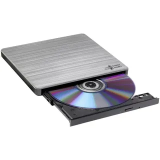 LG Hitachi-LG Slim Portable DVD-Writer Optisches Laufwerk), DVD±RW (±R DL) - Silber