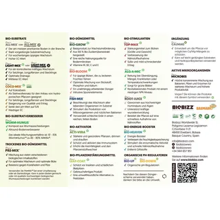 BioBizz Blumenerde 50 l