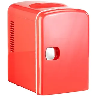 Rosenstein & Söhne Mini-Kühlschrank AC/DC rot