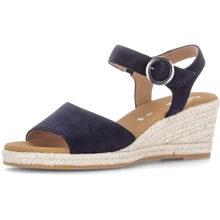 Gabor Keilsandaletten Damen Blau 40