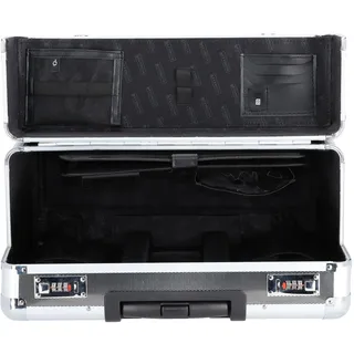 ALUMAXX Pilotenkoffer 2-Rollen Cabin 48,5 cm / 30 l black/silver