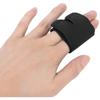 Doppelfinger-Schienenbandage Schmerzlinderung Fingerstützhülsenschutz, Fingerschienenbandagen Verstellbare Fingerbandage Trigger Finger Buddy Schienen für Sportverletzungen Arthritis-Schmerzen(M)