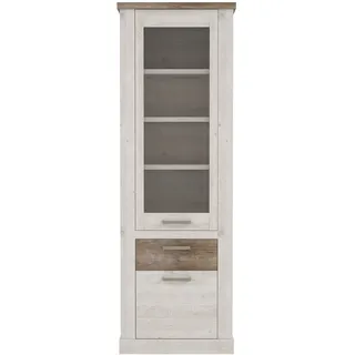 Forte Vitrine DURO ¦ weiß ¦ Maße (cm): B: 71 H: 212 T: 41.0