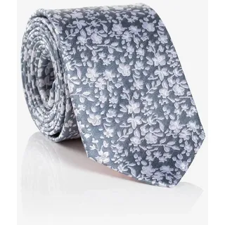 Monti Krawatte MONTI, Herren, blau (hellblau floral), Seide, geblümt, Krawatten Krawatte, aus reiner Seide, mit Blumenmuster, 6,5 cm breit