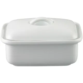 Thomas Trend Weiß - Butterdose mit Deckel,Porzelllan,weiß