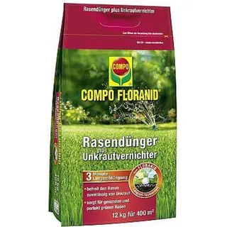 Compo Floranid Rasendünger plus Unkrautvernichter 12 kg