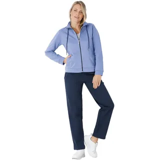 hajo Damen Homewear Hausanzug Soft Sweat innen angeraut - 42