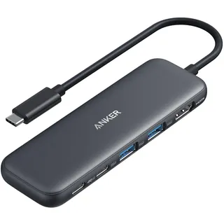 Anker 332 USB-C Hub (5-in-1) 1 x 4K HDMI 2 x USB-A 1 x USB-C 1 x USB-C PD 100W