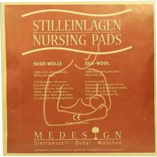 Medesign STILLEINLAGE SEIDE WOLLE 2 st
