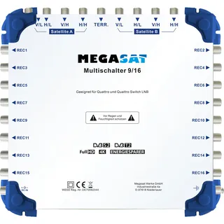 Megasat Multischalter 9/16