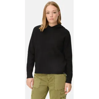 CAMEL ACTIVE Strickpullover mit Kapuze Schwarz M