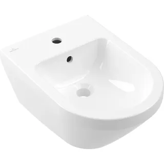 Villeroy & Boch V&B Wand-Bidet Architectura 37x53cm, wandhängend, weiß