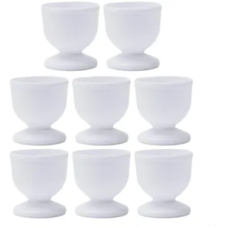 Eine lustige Art, Frühstück zu servieren. Holen Sie sich unser komplettes Set mit 48 zuverlässigen Kunststoff-Eierbechern (8 Stück)