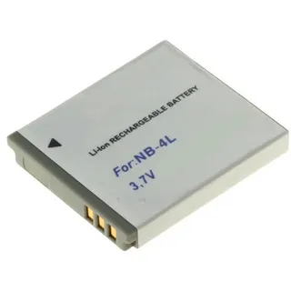 akku500 Akku wie Canon NB-4L, NB-4LH für Digital Ixus, Ixy Digital, Powershot Akku (3,7 V), Akku wie Canon NB-4L, NB-4LH für Digital Ixus, Powershot, Legria Mini