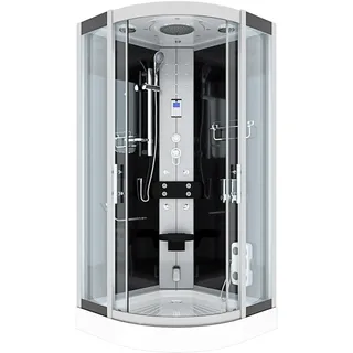 AcquaVapore Dampfdusche Duschtempel Sauna Dusche Duschkabine D46-23T2-EC 100x100