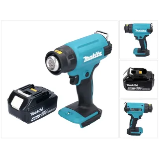 Makita DHG 180 M1 Akku Heißluftgebläse 18 V 550 °C + 1x Akku 4,0 Ah - ohne Ladegerät