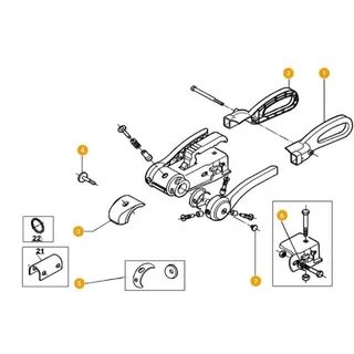 AL-KO Reibbelag Satz für Stabilisatorkupplung AKS 3004