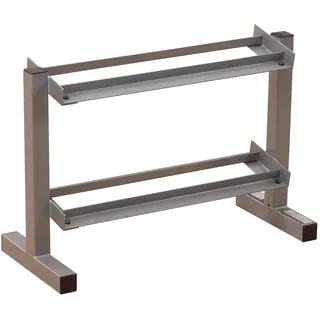 Body-Solid PDR-282X Powerline-Serie Kurzhantelablage Kurzhantelständer, 2 Ablagebleche