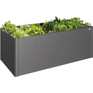 Biohort Hochbeet 2x1 201 x 102 x 77 cm dunkelgrau-metallic