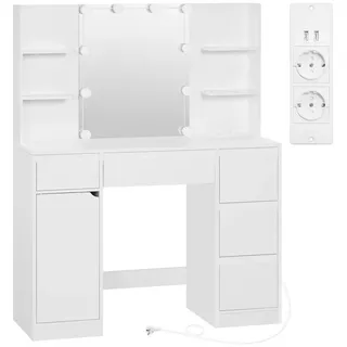 Woltu W0ETT0257 Schminkkommode für Schlafzimmer,