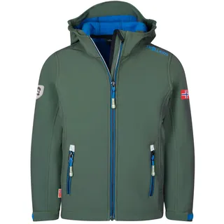 TROLLKIDS Trollfjord Jacke Electric Blue/Khaki 116