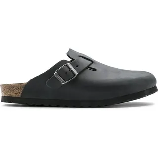 Birkenstock Boston Nubukleder geölt schwarz 36
