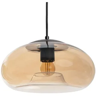 LEDKIA Amina 1-flg. E27 30 cm rund Bernstein