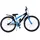 26" RH 33 cm blau 1-Gang Handbremse