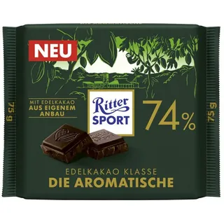 Ritter Sport Die Aromatische Edel-Bitterschokolade Nougat 75 g