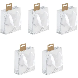 Clairefontaine Premium Tasche klein 12x4,5x13,5cm Weiß