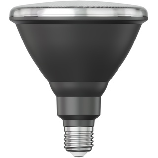 ledscom.de E27 LED Leuchtmittel, PAR38 kurzer Hals, weiß (4200 K), 16,1 W, 1379lm, 45°, Reflektorspiegel (silber)