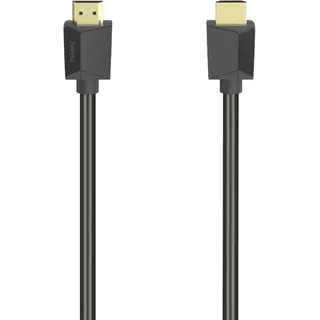 Hama HDMI Anschlusskabel HDMI-A Stecker, HDMI-A Stecker 5.00 m Schwarz 00200704 4K UHD HDMI-Kabel