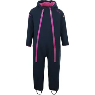 TROLLKIDS Nordkapp Overall - Navy / Magenta - 98