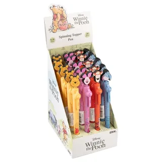 Grupo Erik GPE82824 - Winnie the Pooh 100. Jubiläum Stifte mit drehbarem Aufsatz Display (20) - Neu