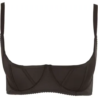 Hebe-BH mit Stäben, schwarz, 95E