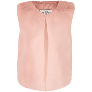 happy girls Sommerkleid HAPPY GIRLS "Fellweste", Mädchen, Gr. 104, EURO-Größen, Stoff, rosa (dusty rose), Stoff, 100% Polyester, normal, Kleider Sommerkleid