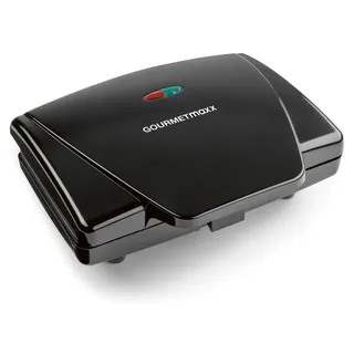 GOURMETmaxx Waffeleisen Belgische Waffeln schwarz