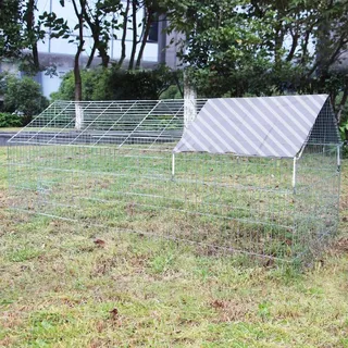 Wiltec Freigehege Kaninchen 180 x 75 x 75 cm