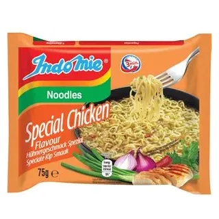 Indomie Fertiggericht Spezial Chicken Flavour, Nudelsuppe mit Hühnergeschmack, je 70g, 40 Stück