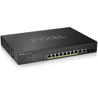 ZyXEL XS1930-12HP 12-Port 10G Smart Managed Switch mit 8x PoE++ und 2x 10G SFP+ 375W