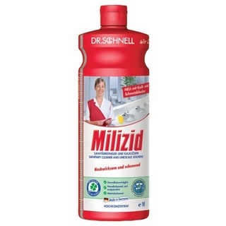 Dr. Schnell Milizid Konzentrat Sanitärreiniger und Kalklöser 1 l 