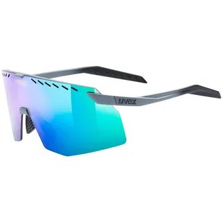 Uvex Pace Stage Sonnenbrille - Grey Matt - Colorvision Mirror Green